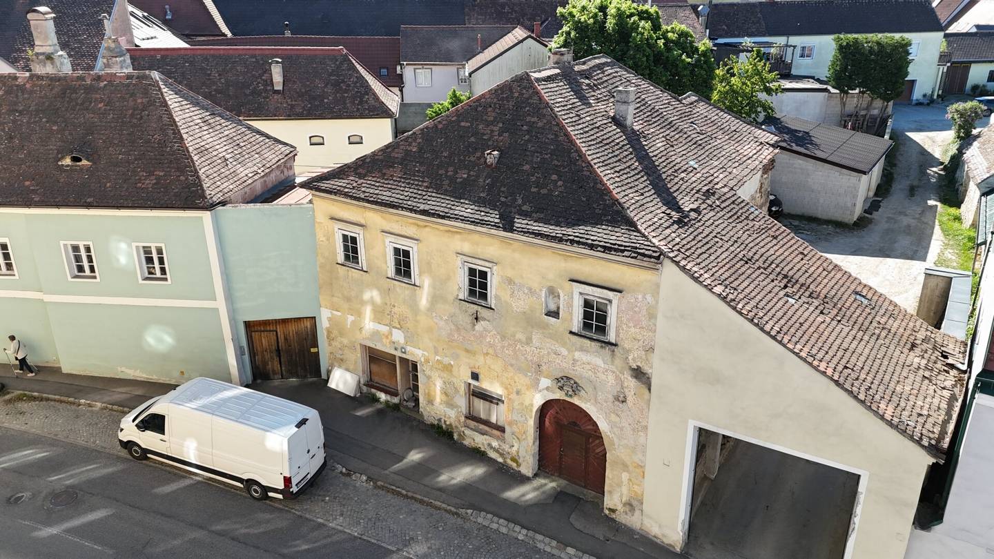 Zentrales Stadthaus in Eggenburg mit Sanierungspotenzial