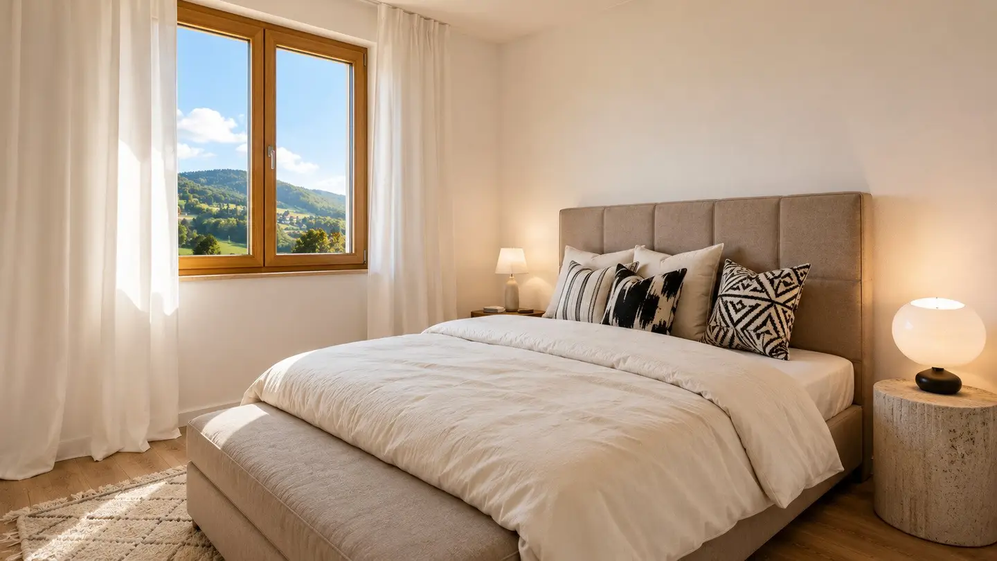 Neubau | Drei Zimmer, ein echtes Zuhause – mit Außenbereich und Grünblick