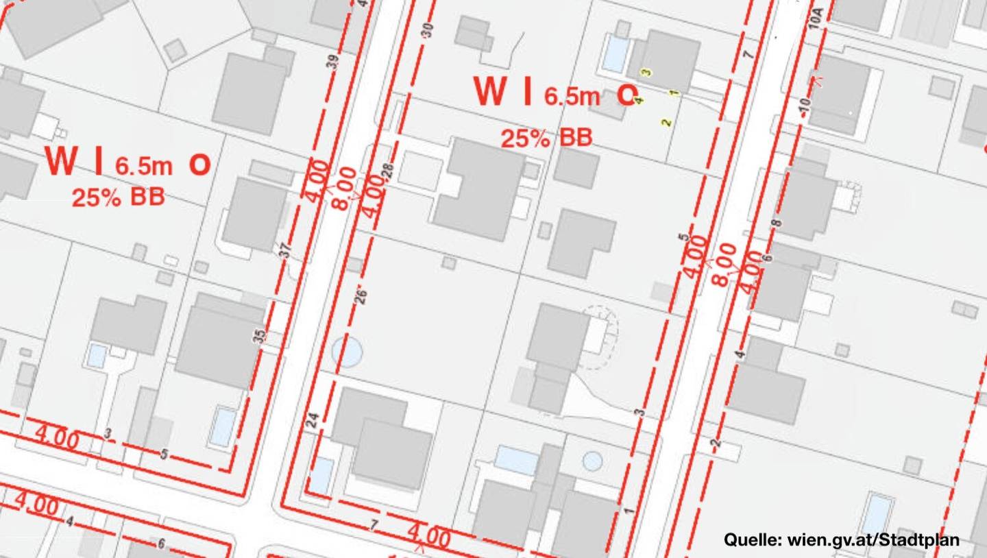 Tolles Grundstück in Ruhelage mit über 28m Straßenfront | Verwirklichen Sie Ihren Traum auf 1.000 m² Eigengrund in Wien