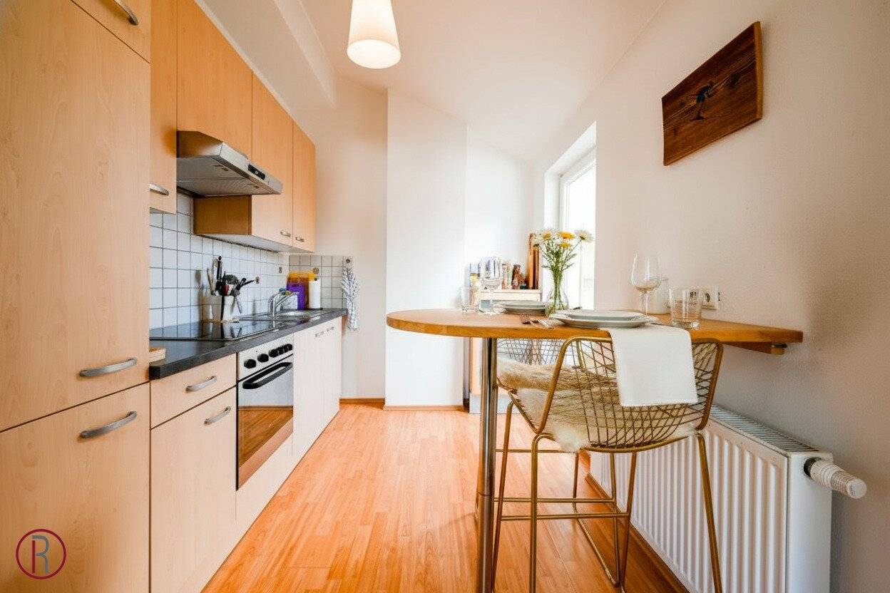 2 Zimmer Eigentumswohnung (38 m²) mit optimaler Raumaufteilung und Dachterrasse