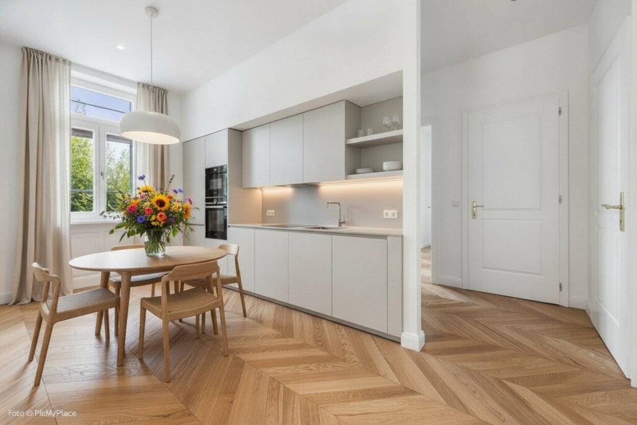 Charmantes 2-Zimmer-Altbaujuwel: Wohntraum mit Balkon und idyllischem Grünblick