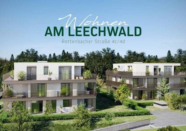 Neubauprojekt in Graz-Mariatrost – Wohnen am Leechwald mit Natur, Ruhe & perfekter Infrastruktur! – Verkaufsstart !!