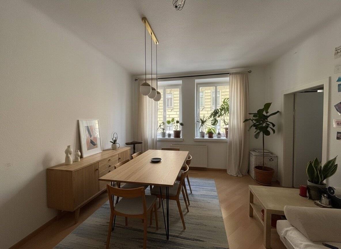Perfekt geschnittene 4-Zimmer-Wohnung mit Potenzial in zentraler Lage des 3. Bezirks