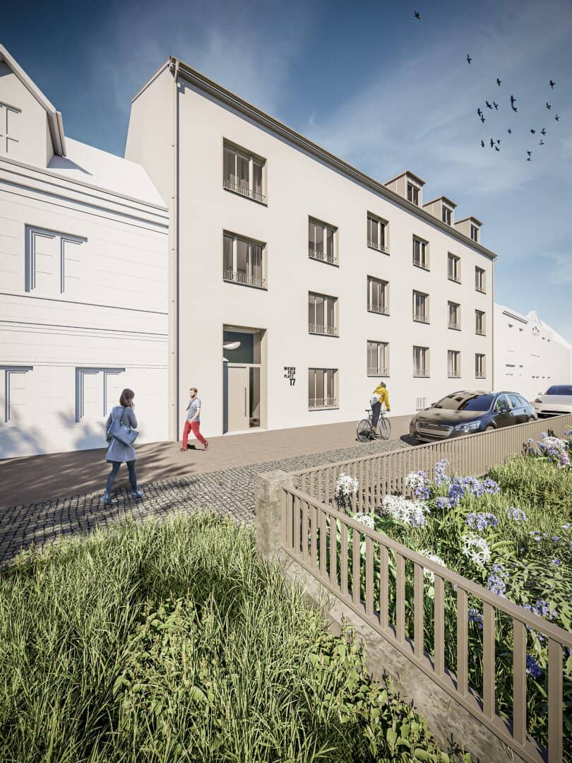 GARTENWOHNUNG am Wieserfeldplatz 17 - Projektstart