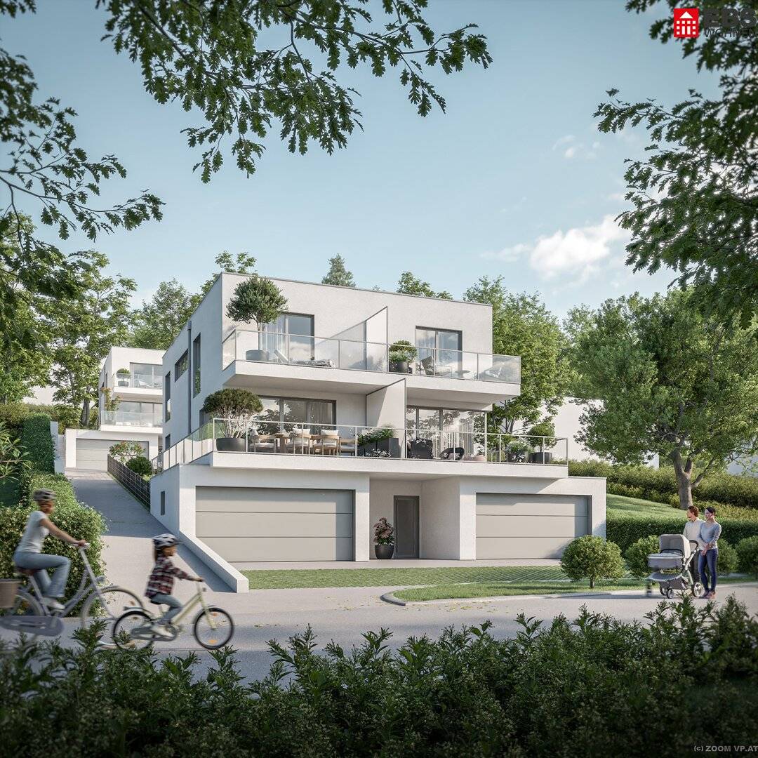 Gaumberg Terrassen - 4 Wohn-Domizile in 2 exklusiven Doppelhäusern