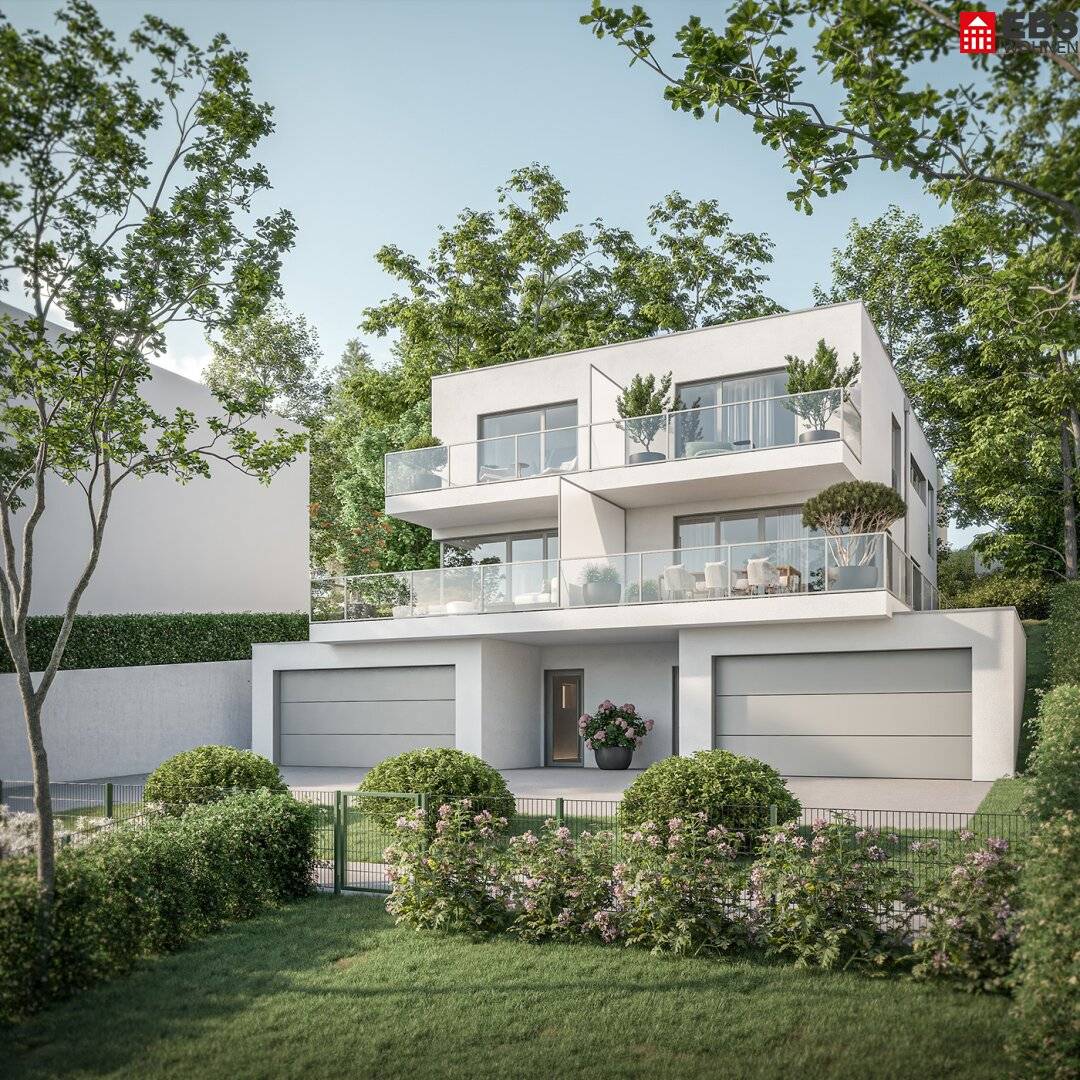 Ansicht Doppelhaus Gaumberg