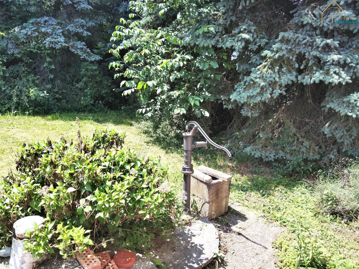 Bungalow in Kobersdorf: 5 Zimmer, Terrasse und viel Grün