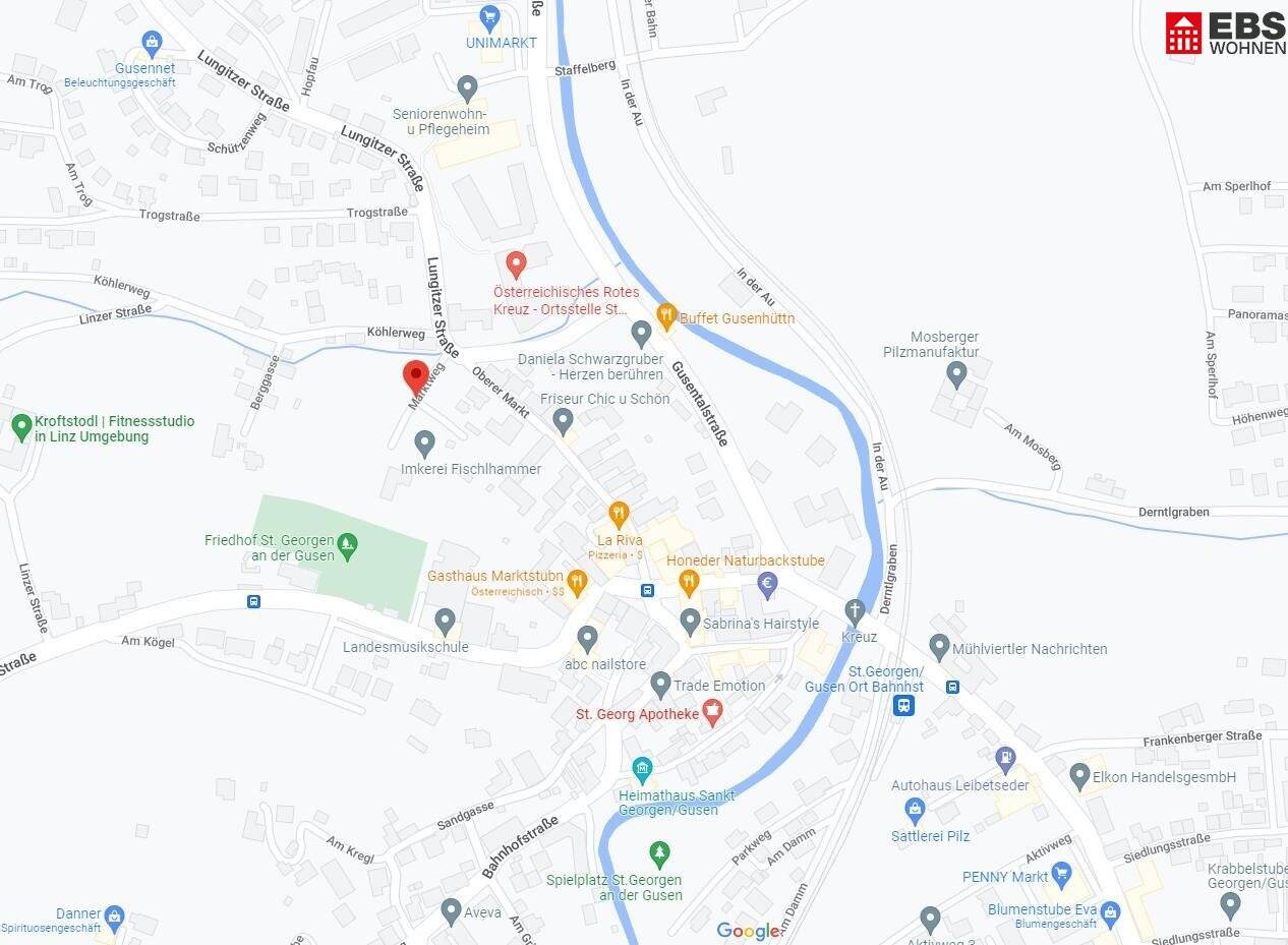 Provisionsfreier Verkauf Tiefgaragenplatz in modernem Neubau in St. Georgen/Gusen! Fußläufig zum Bahnhof und zum Ortskern!