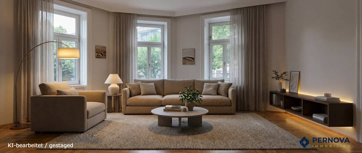127 m² Altbaujuwel in Penzing: hohe Räume, Fischgrätparkett & ruhige Zimmer nahe U4 - sofort bezugsfähig