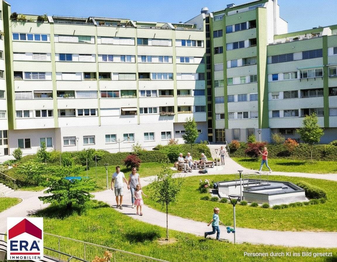 *Kaufanbot angenommen*Schöne und zentrale 2-Zi-Wohnung mit Loggia & Garage in Linz-Biesenfeld, vollrenoviert, UNI Nähe!