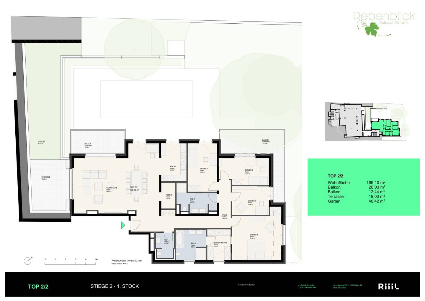 Luxus-Familien-Apartment in den Weinbergen in Neustift
