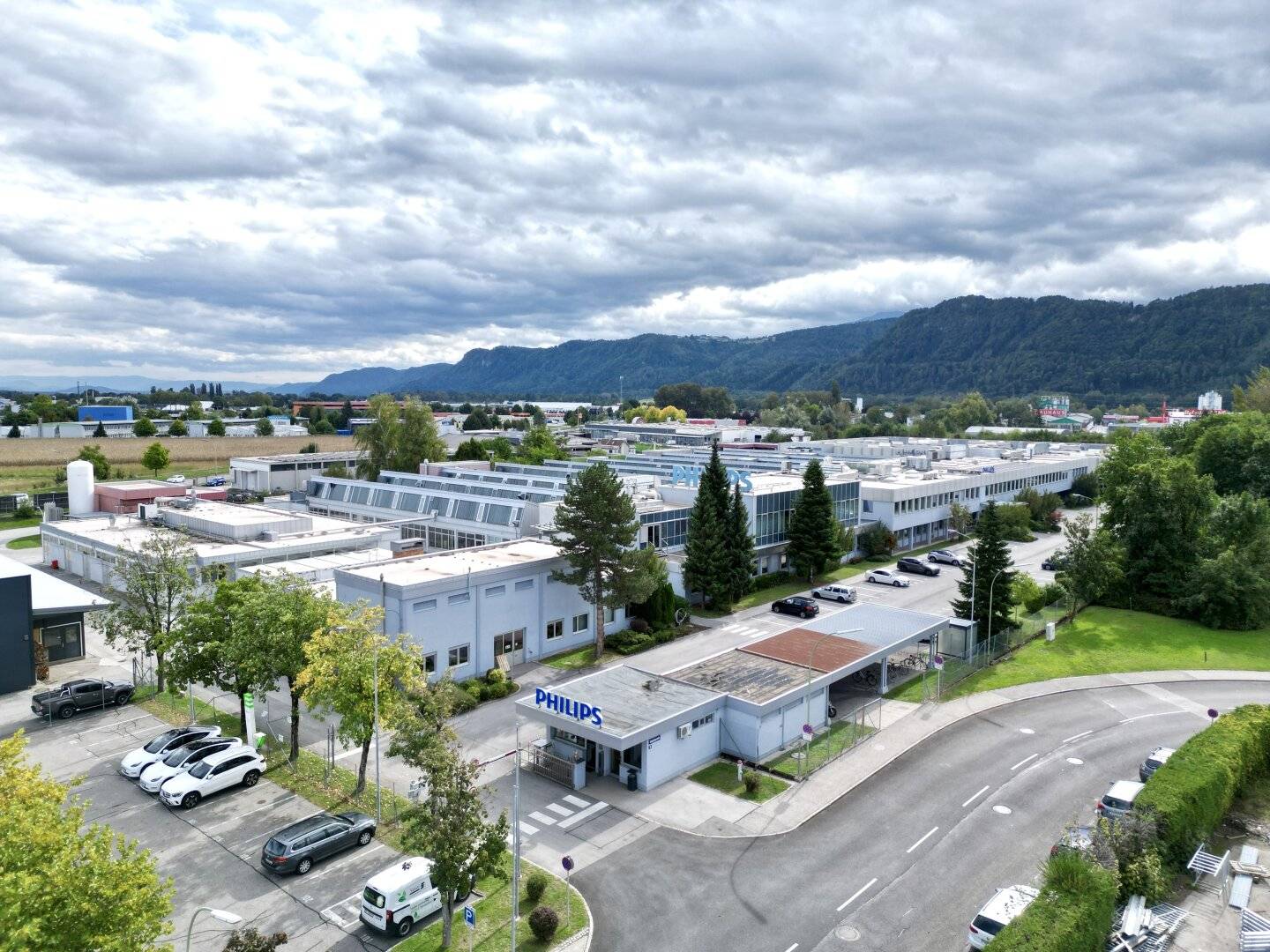 MODERNE BÜROWELTEN mit vielen Annehmlichkeiten IM PHILIPS-BUSINESS-KOMPLEX in Klagenfurt