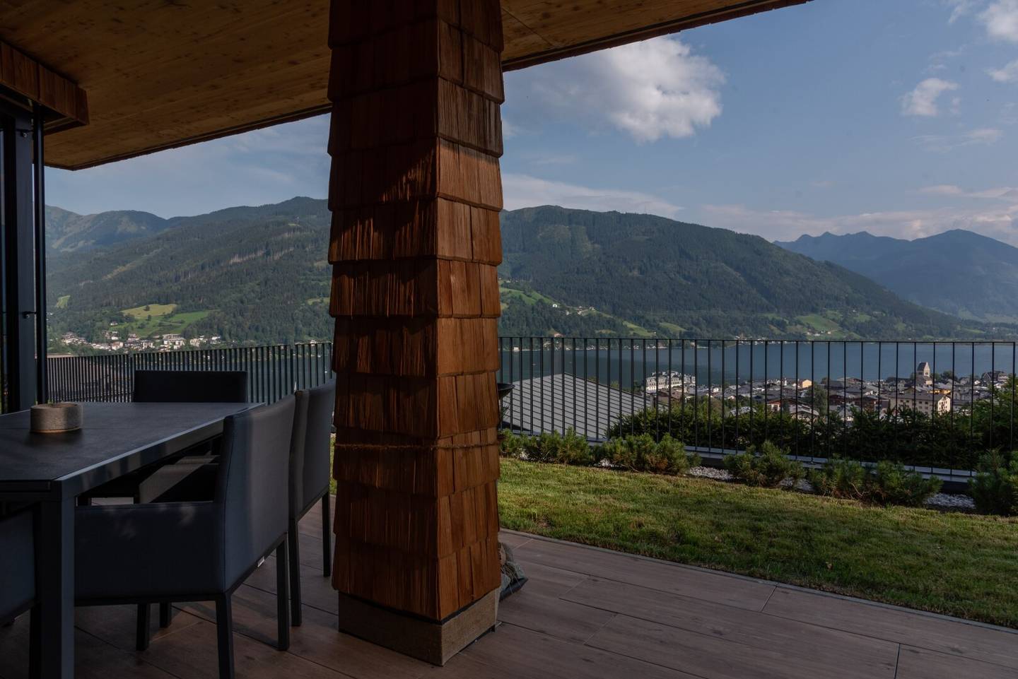 3-Zimmer-Luxus-Wohnung mit Garten und traumhaftem Seeblick in Zell am See