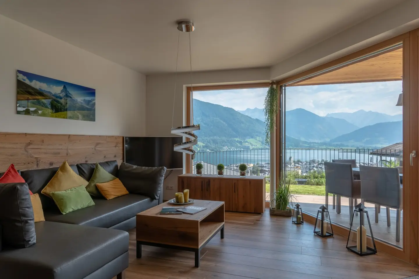 3-Zimmer-Luxus-Wohnung mit Garten und traumhaftem Seeblick in Zell am See