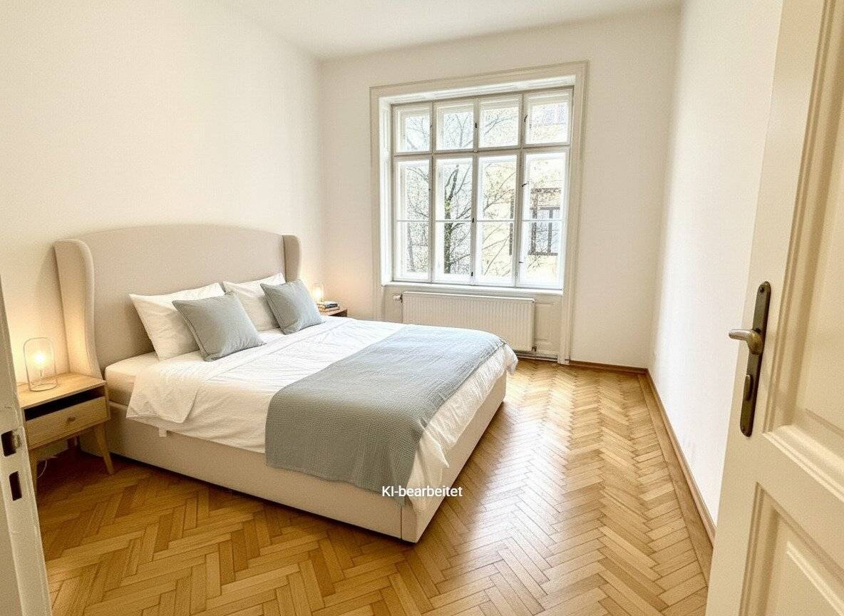 Leben in der Mariahilfer Straße mit Klopfbalkon - Hofruhelage