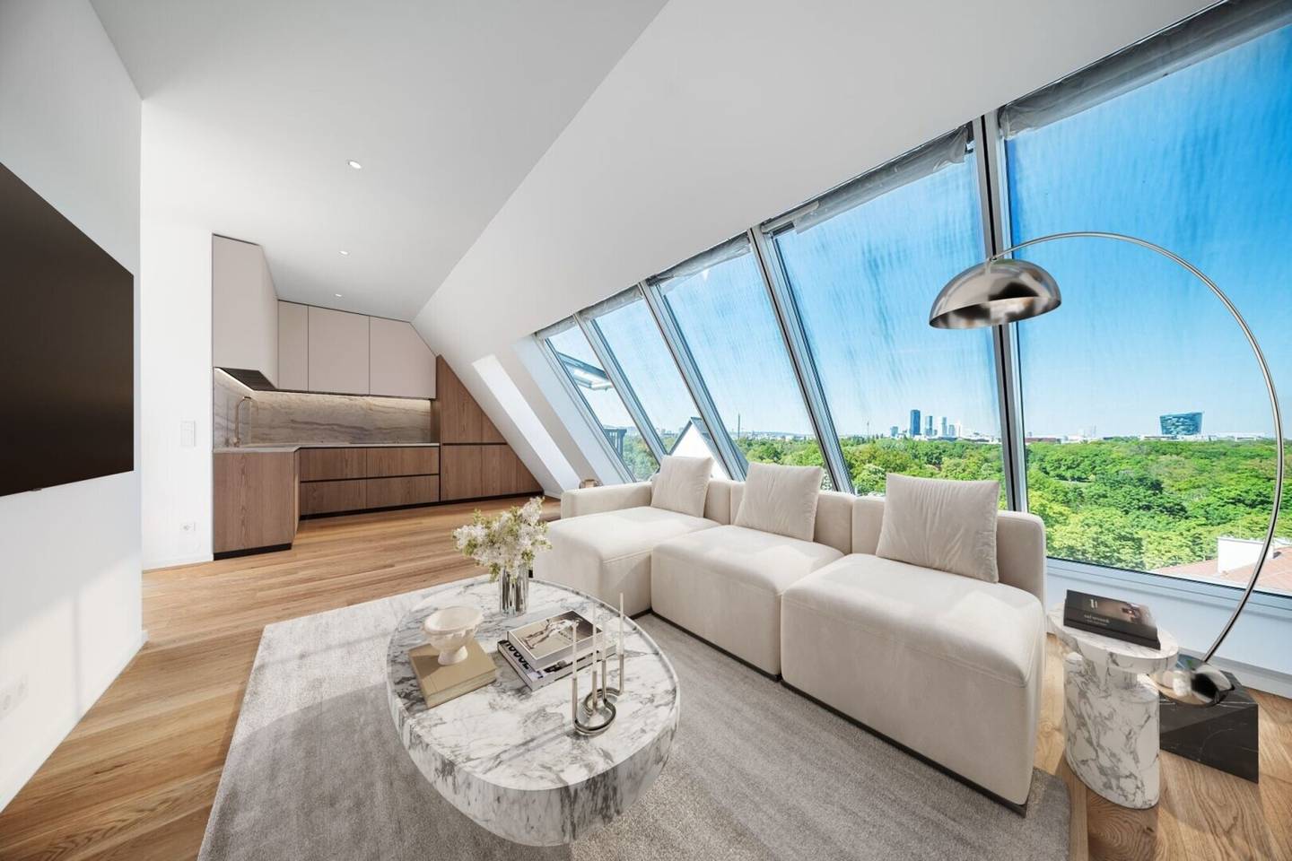 EXKLUSIVE DG-MAISONETTE MIT PANORAMA ÜBER WIENER SKYLINE & PRATER