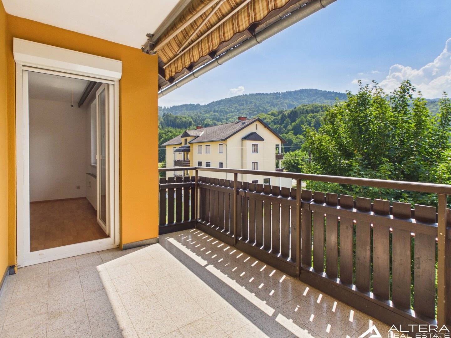 Idyllisches Wohnen in Bad Schwanberg – großzügige Wohnung mit Loggia & Garage!!