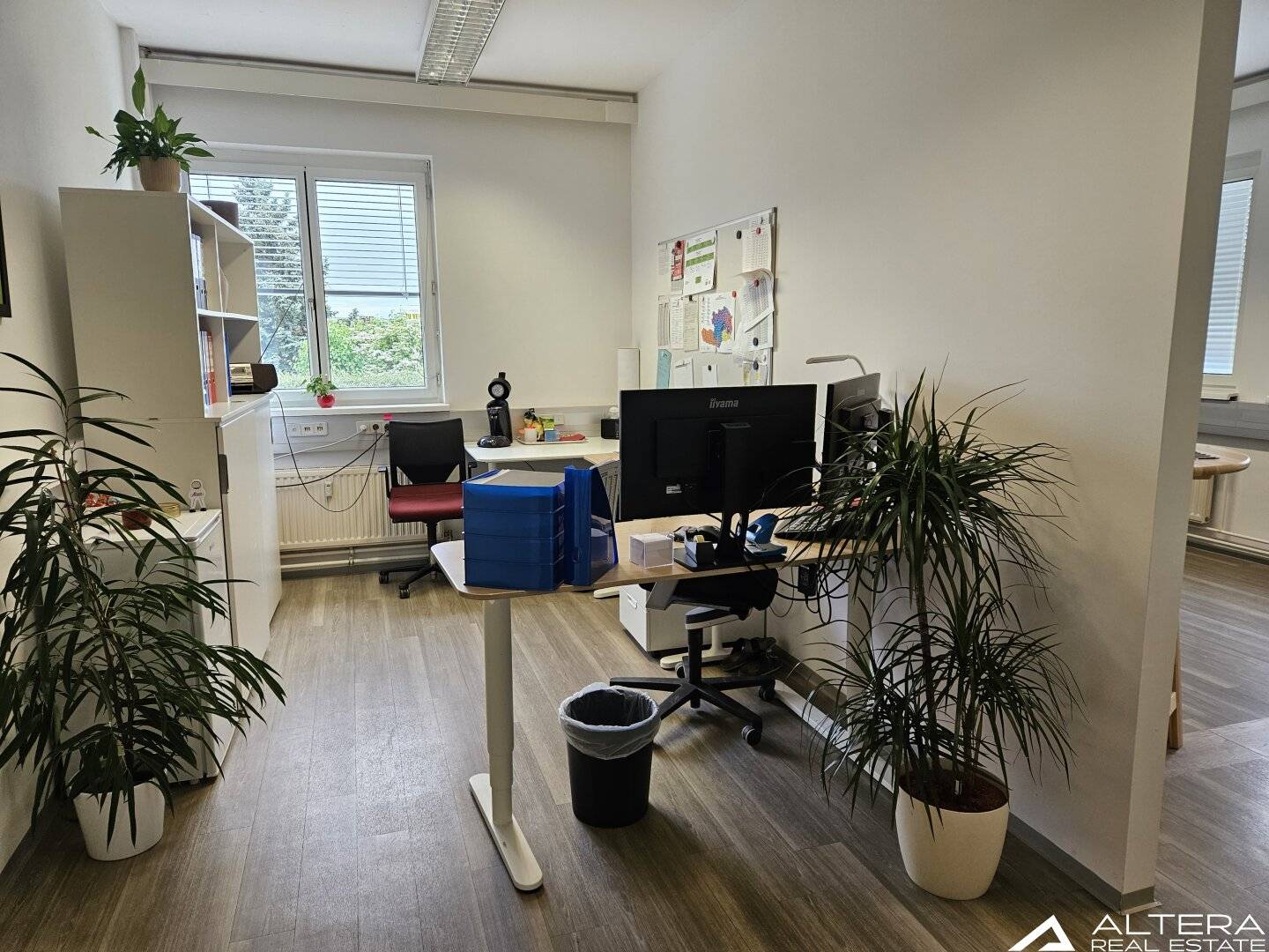 Feldkirchen bei Graz! - Büroflächen mit ca. 400m² samt befahrbarem Keller ca. 900m² mit LKW's und überdachte Freiflächen-Box ca. 120m²