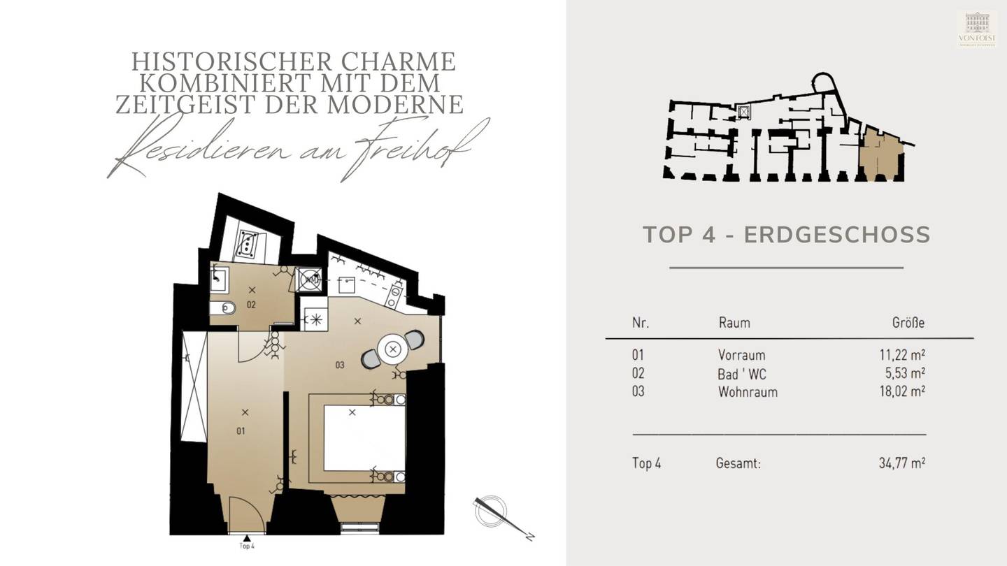 RESIDING AT FREIHOF in the Heart of the Vineyards - Historical Charm Combined with the Spirit of Modernity