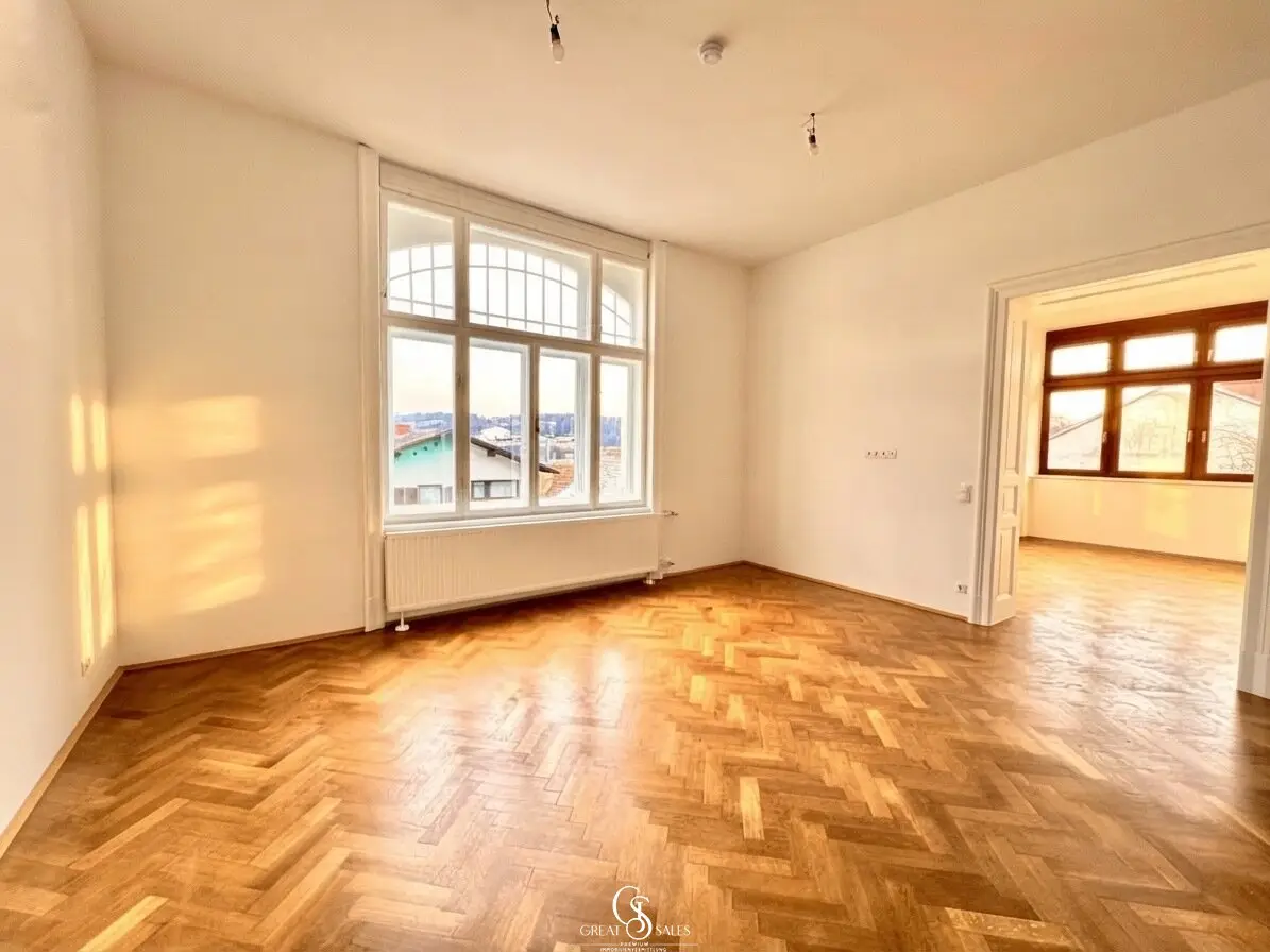Stilvolle Belletage mit außergewöhnlichem Verandazimmer in der Villa Wertheim - inkl. Parkplatz & Keller - Erstbezug!