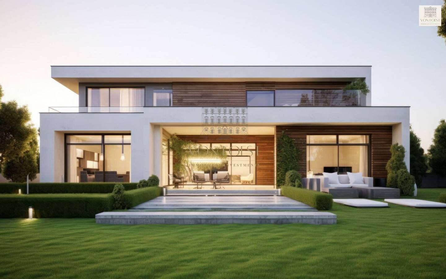 Einzigartiges Wohnerlebnis am Ölberg I NEUBAU-VILLA mit Pool und wunderschönem Ausblick I ERSTBEZUG