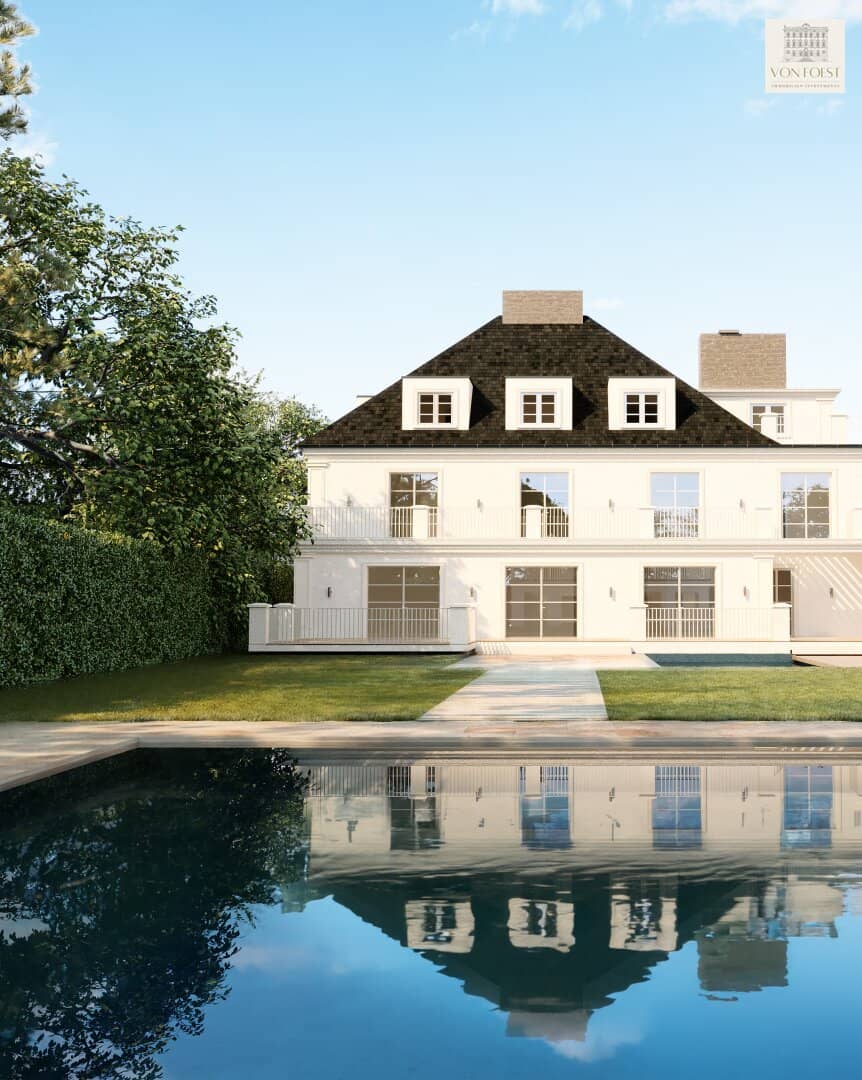 Exklusive STIL-VILLA mit riesigem GARTENAREAL, eingebettet in die malerischen Weinhänge und mit traumhaftem Panoramablick auf das Stift Klosterneuburg
