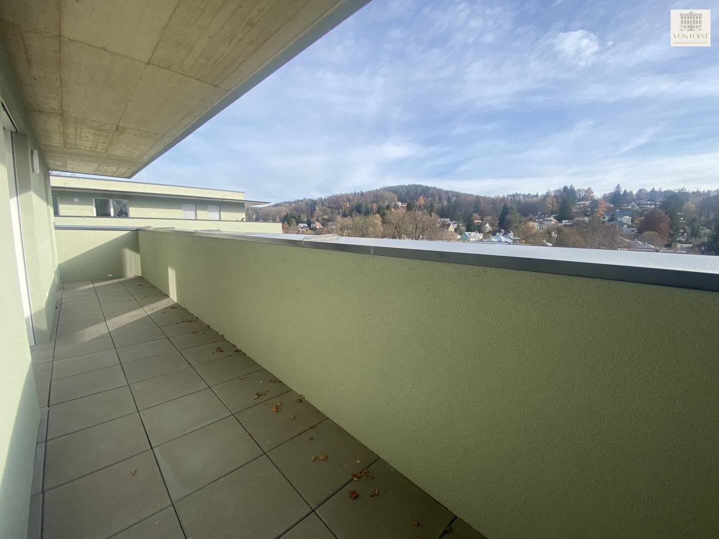 Dream terrace apartment with view of nature