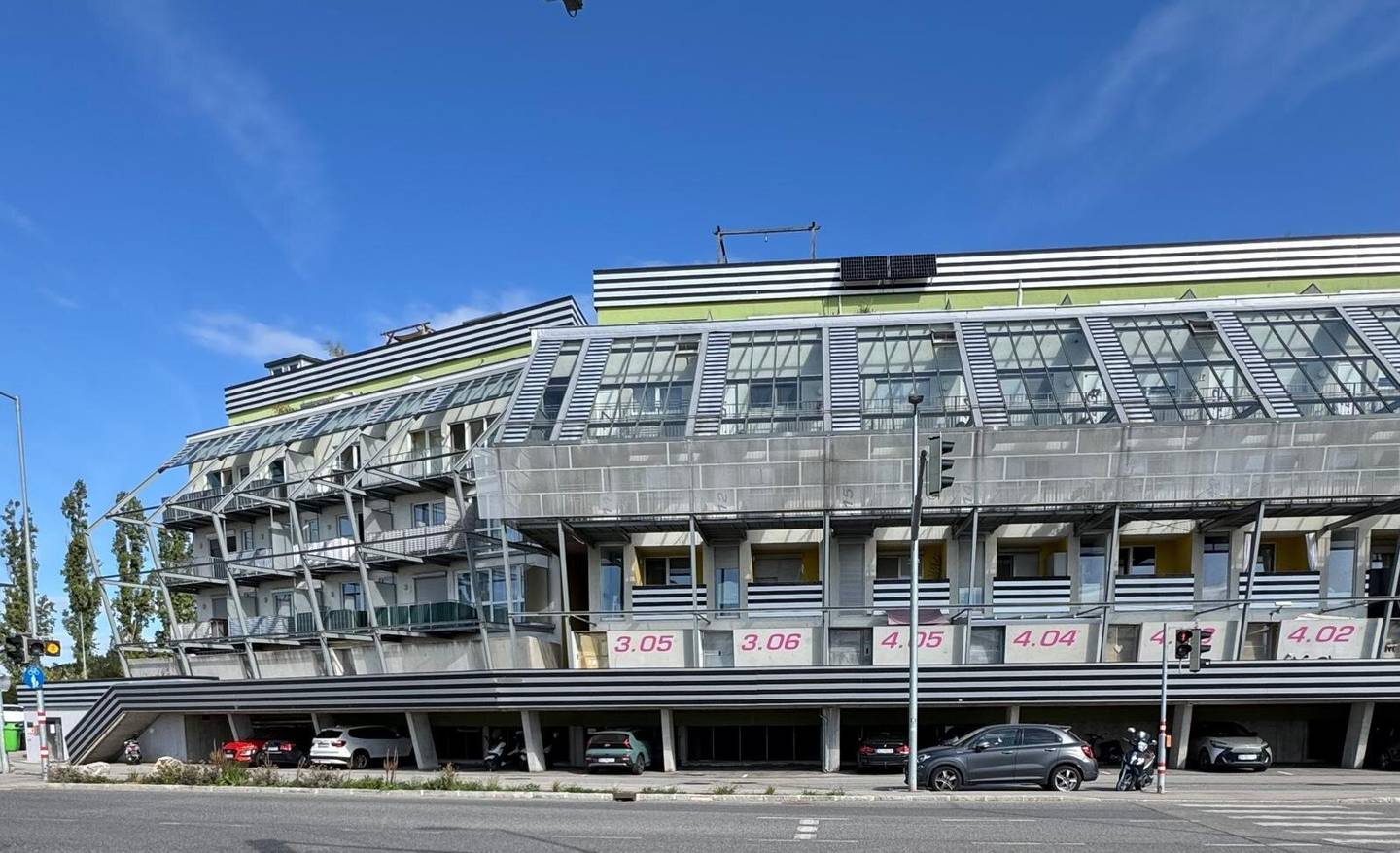 Achauerstraße 8 - Motorradstellplätze in der Tiefgarage