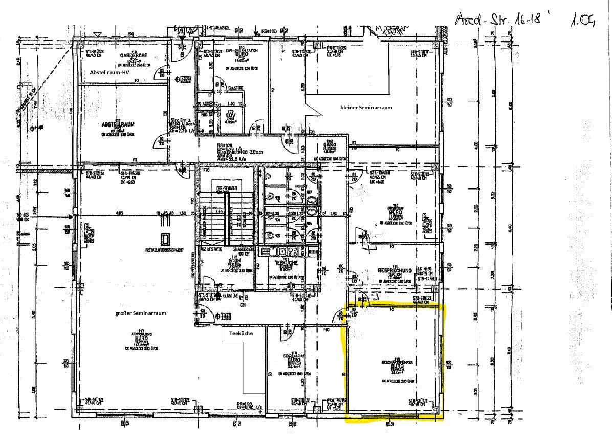 Ared Park - 1 Zimmerbüro inkl. Heizung und Strom - 10D