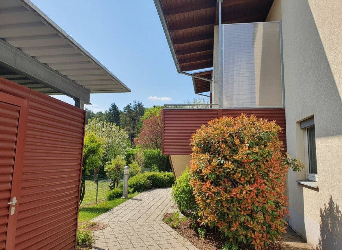 Naturnahe Bestlage in Raaba-Grambach, sonnige 3ZI mit Balkon, Carport