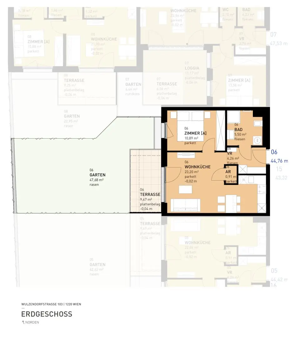 PROVISIONSFREI | Aspern Flats 103 - Ihr Traum vom Eigenheim im Grünen