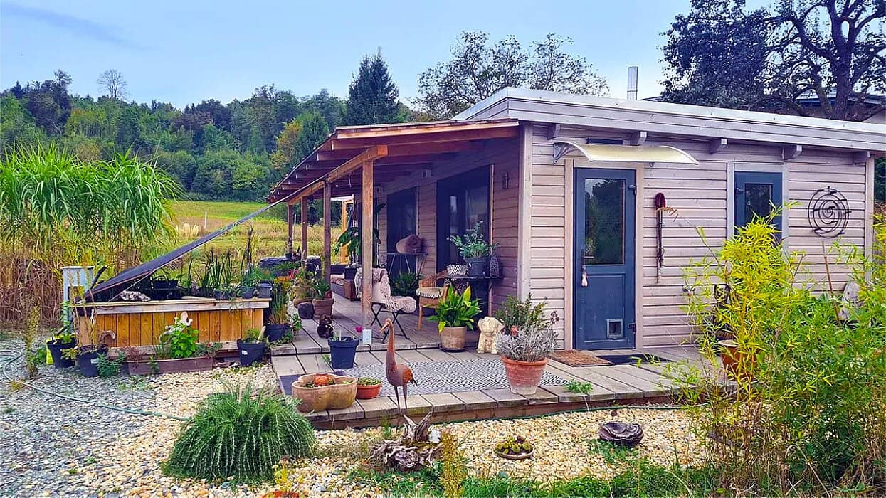 GÜSSING -  Traumhafter Baugrund mit Burgblick | Tiny House sofort bewohnbar | Bungalow mit Pool bereits bewilligt