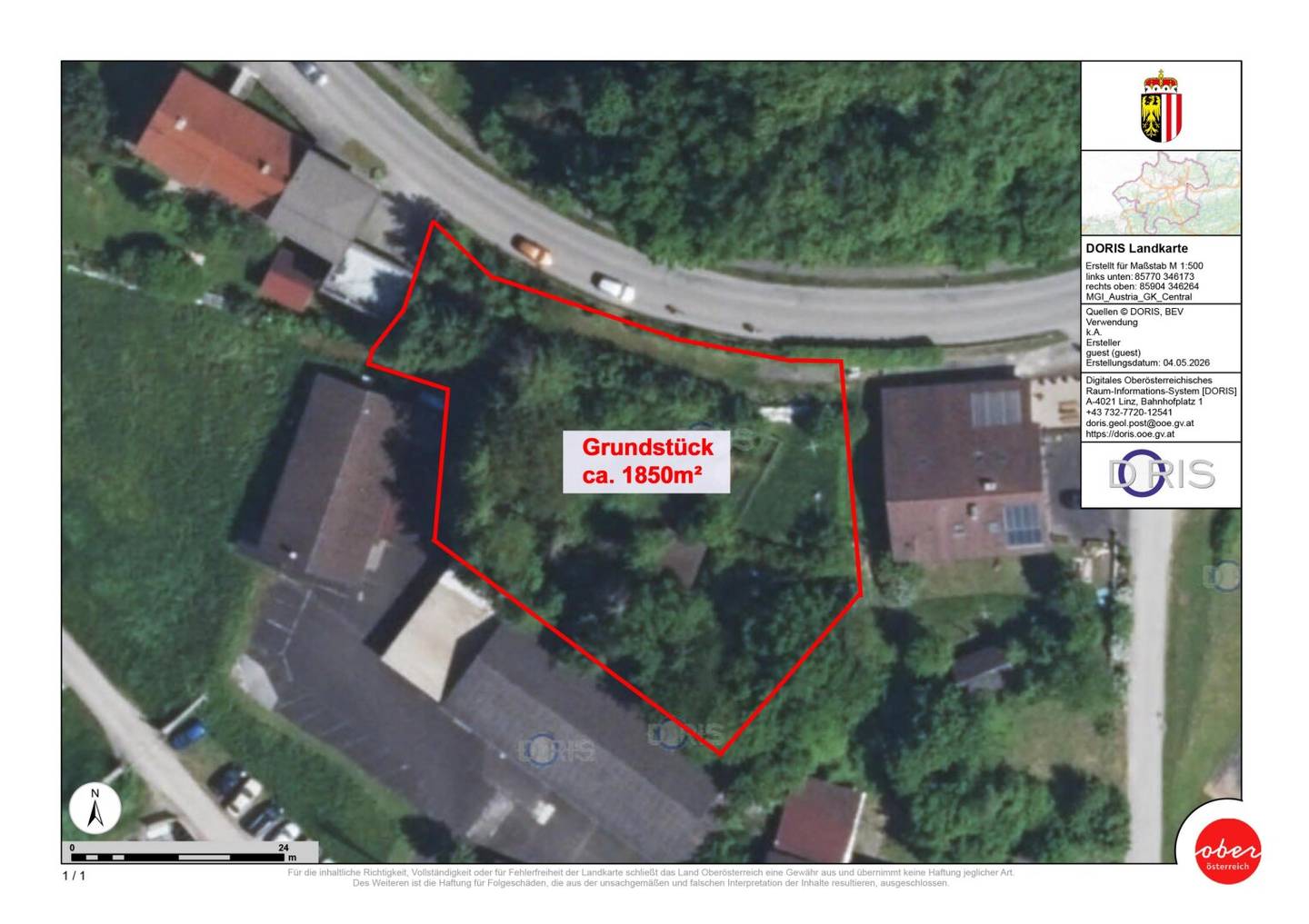 Großzügiges Baugrundstück in Langenstein – teilbar & flexibel gestaltbar
