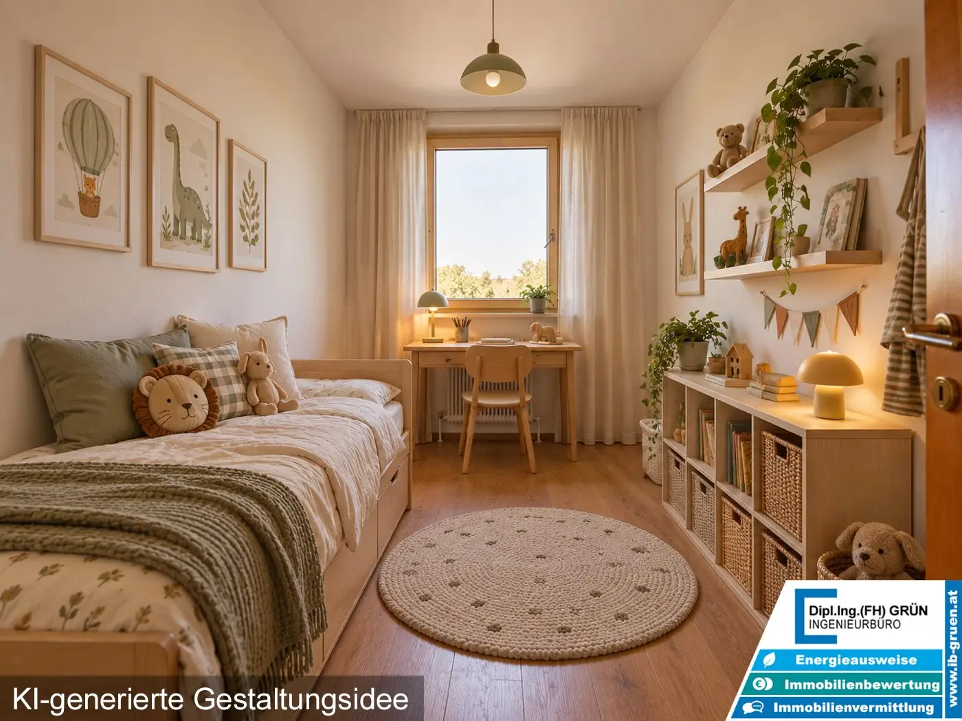 Gepflegte 3-Zi.-Wohnung m. Balkon - ruhige Grünlage in Leonding - optionaler Schrebergarten