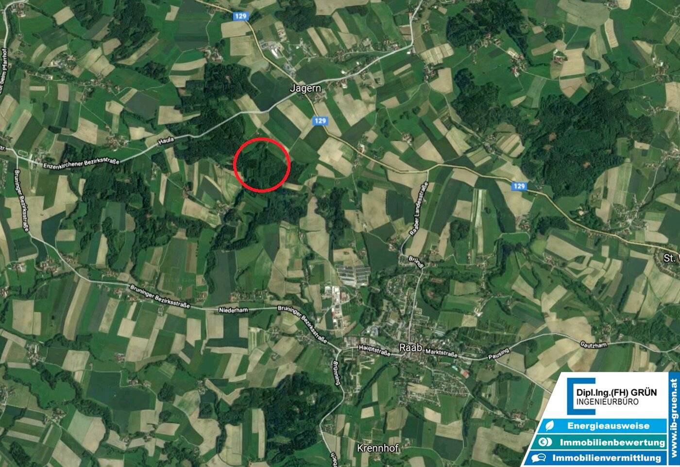 Bestens bewirtschafteter Wald (ca. 2,56 ha) mit Top-Zufahrt & Holzlagerplatz