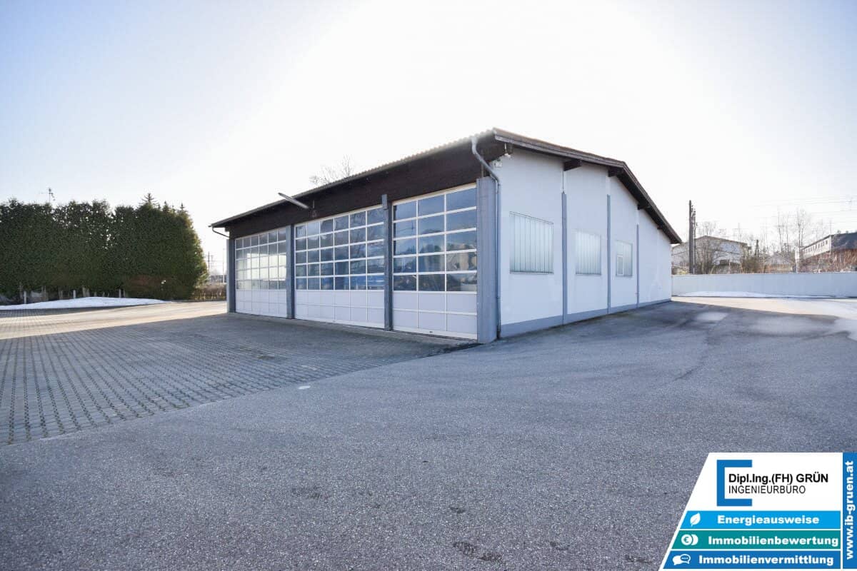 Speditionsbetriebe, Baufirmen, etc. aufgepasst! 7133m² Gewerbeobjekt - Wohnungen, Betriebshalle, Büro, befestigtes Freigelände, Garagen, Betriebstankstelle, uvm.