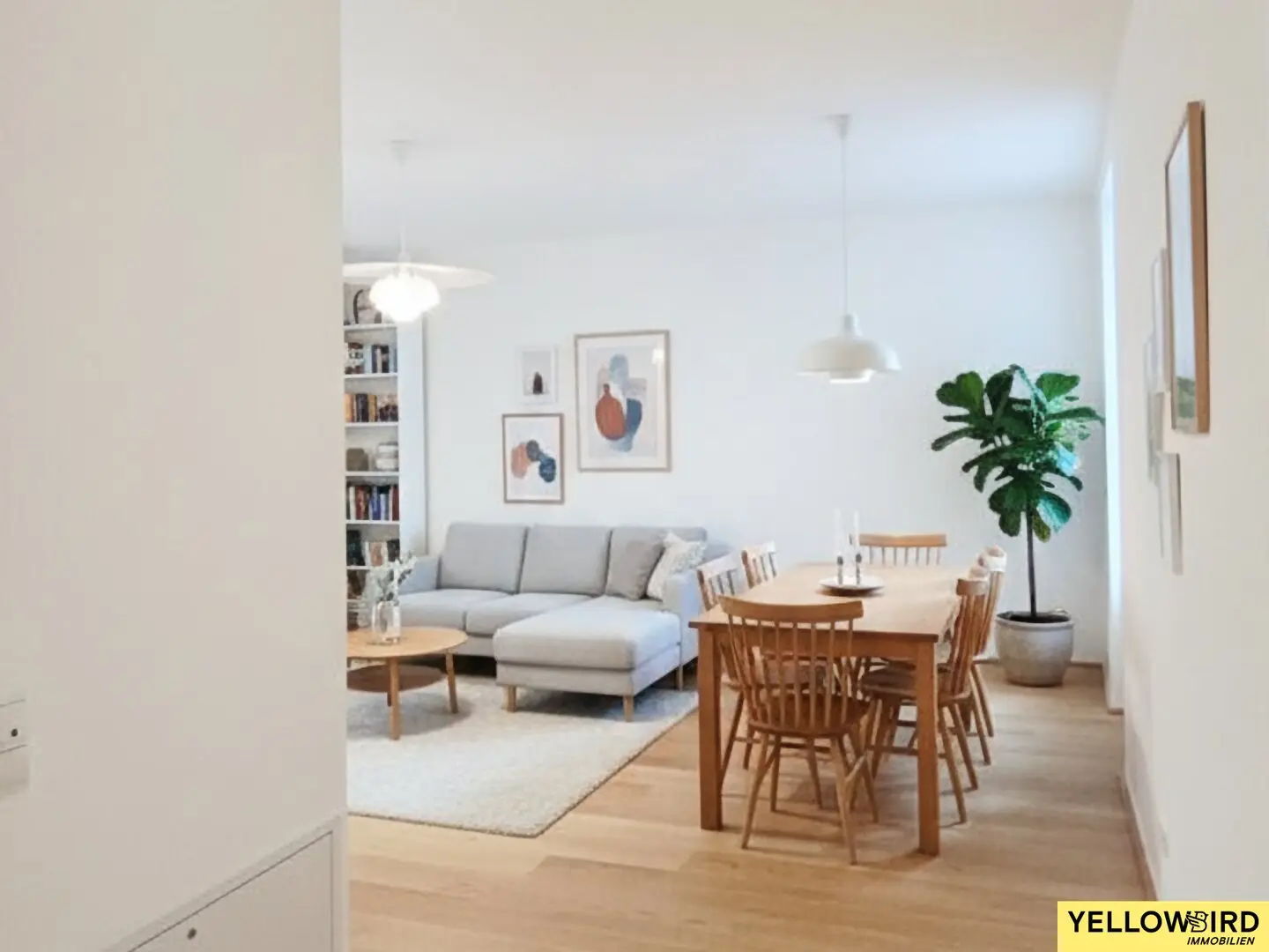 4 1/2 -Zimmer-Wohnung in direkter U-Bahn-Nähe - 21 m² Freifläche