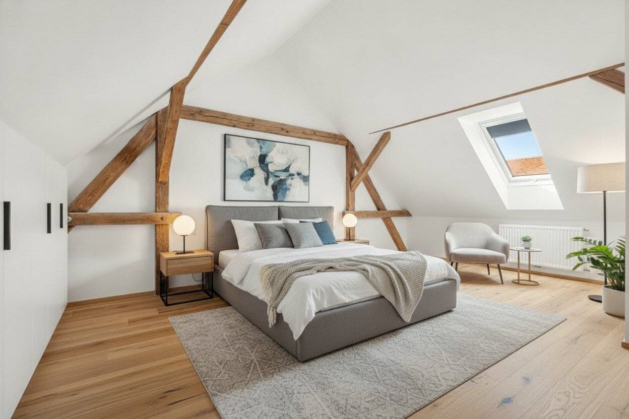 Schlafzimmer - mögliche Einrichtung