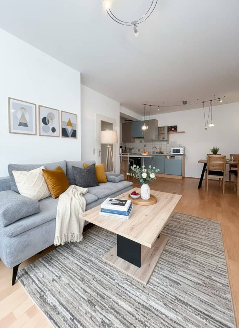 TRAUMHAFTE GARTENWOHNUNG I 2 ZIMMER + TIEFGARAGE | ERDGESCHOSS | SONNIGE TERRASSE | CA 55 QM I ROTO IMMOBILIEN