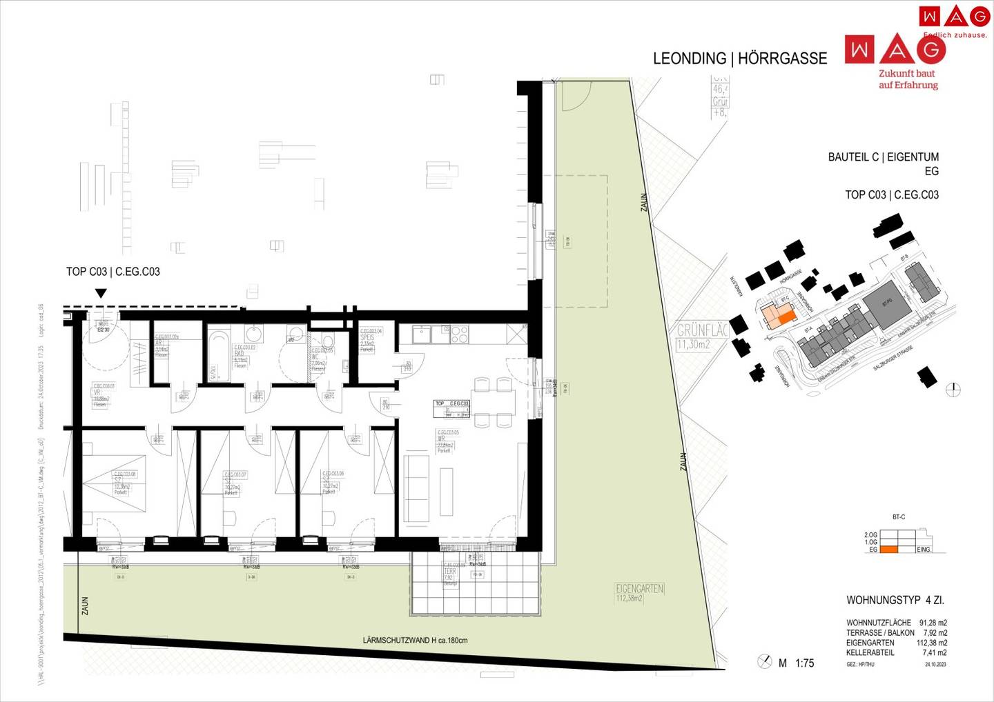 Neubau-Erstbezug mit sonnigem Garten &amp; Kaufoption – Zentrale Lage in Leonding/Doppl | Sofort besichtigen statt vom Plan kaufen!