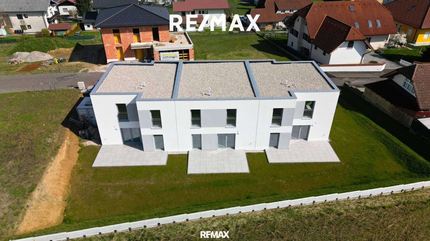 Gartenstraße, Niederthalheim. Letzte Möglichkeit, ein Erstbezug-Reihenhaus mit über 141 m² Wohnfläche belagsfertig um € 359.000,-- oder schlüsselfertig um € 391.000,-- zu kaufen.
