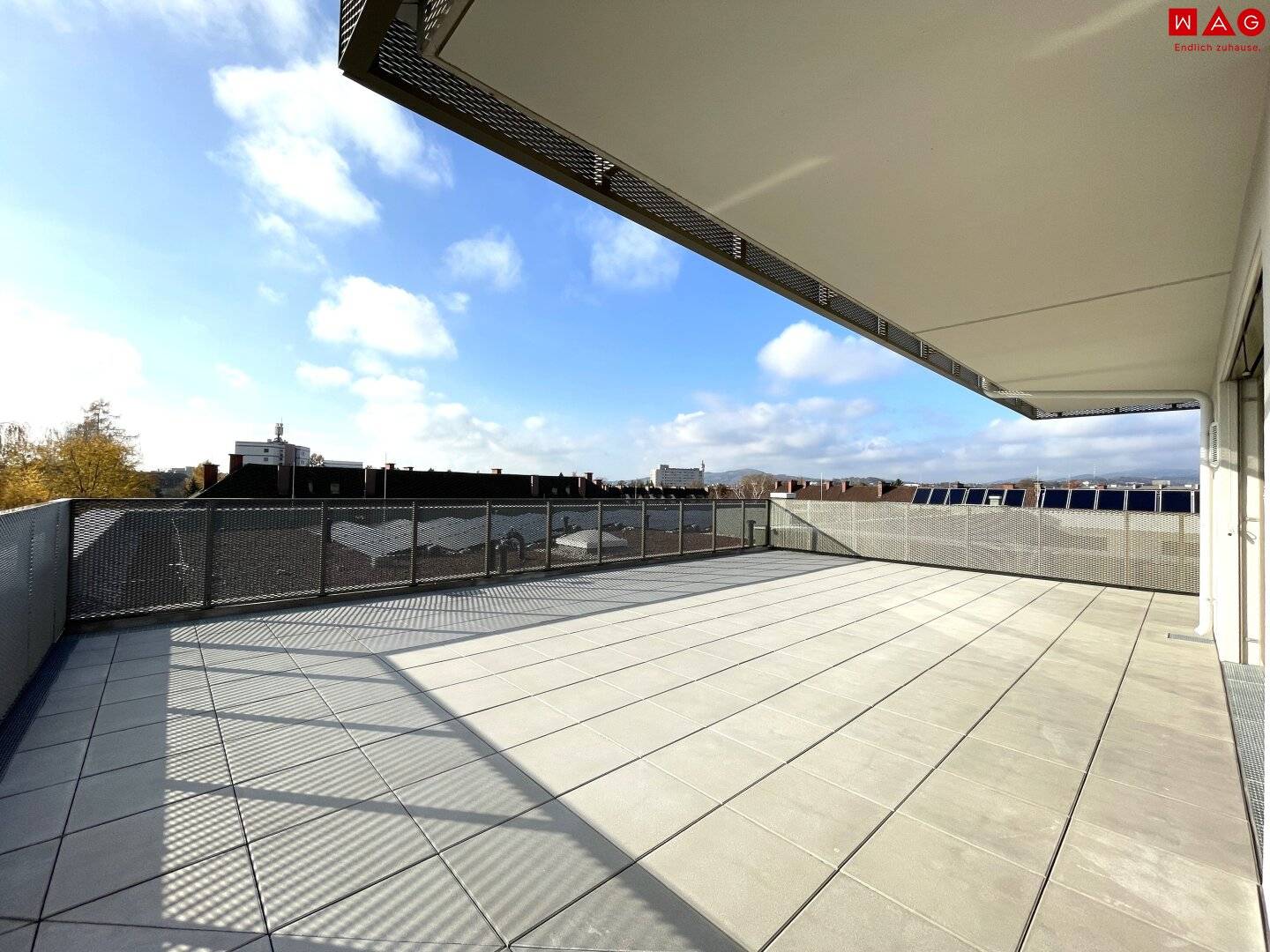 Dachterrasse Südwestseitig