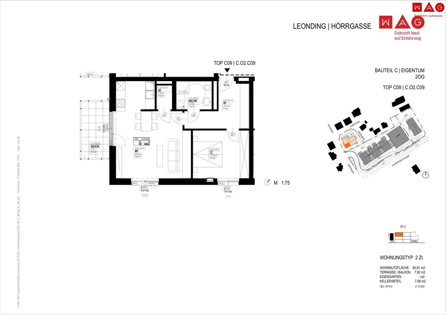First occupancy - Two-room apartment with beautiful balcony and purchase option in Leonding/Doppl – Visit immediately instead of buying off plan