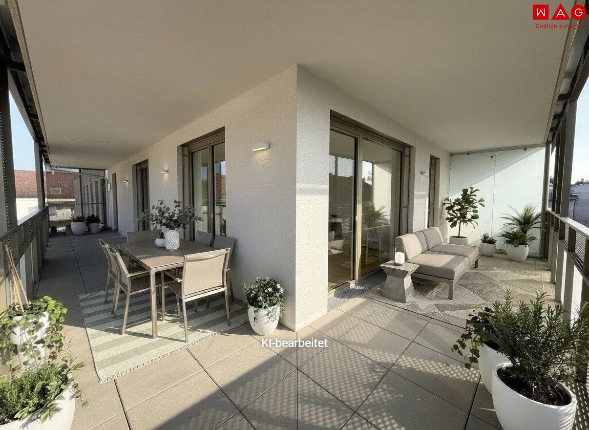 Quartier am Park: Barrierefreie Wohnung im obersten Stock mit Ausblick
