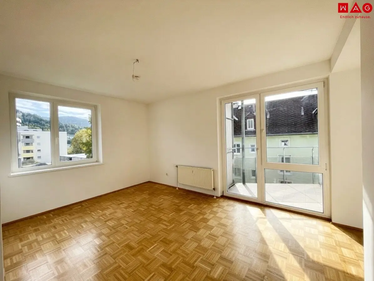 3-Zimmerwohnung im Grünen mit Balkon und inkl. Parkplatz