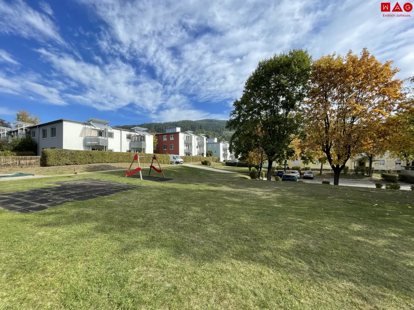 3-Zimmerwohnung im Grünen mit Balkon und inkl. Parkplatz