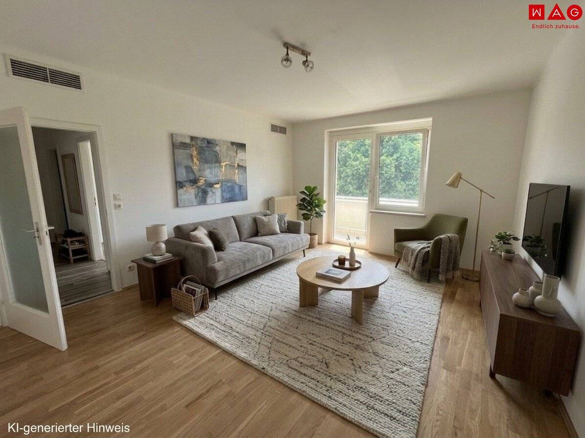 Ihr Sommerbonus: Die erste Miete geht auf uns! Wohnen im Herzen des Traunviertels - Gemütliche 3-Raum-Wohnung inkl. Balkon und Aufzug in Kirchdorf! Separate Küche und Badezimmer mit Fenster!