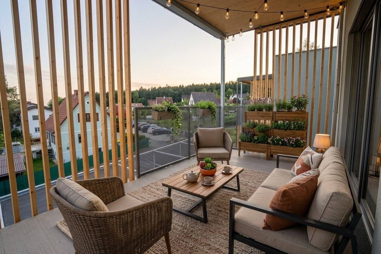 Top 7 – Wohnung im obersten Geschoss mit Balkon! Wohnen im Grünen – Exklusive Neubauwohnungen im Erstbezug, provisionsfrei! JH24!