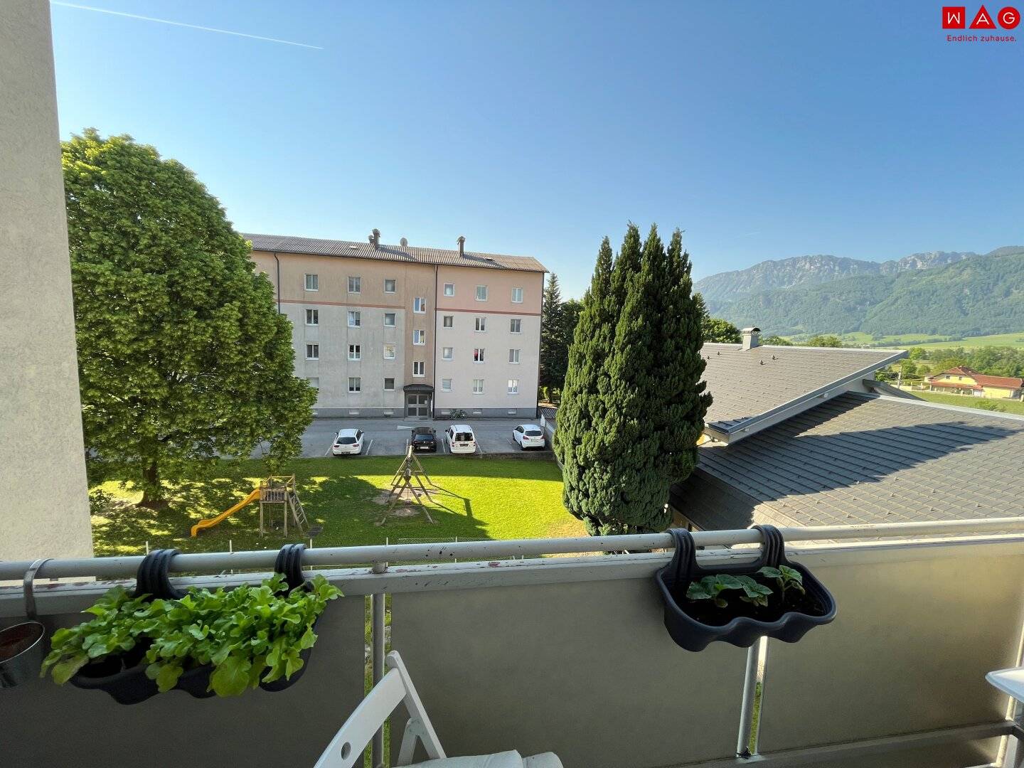Naturnahe 3-Raum Wohnung mit Balkon! Wohn(t)raum in ländlicher Wohlfühlumgebung, mitten in der wunderbaren Pyhrn-Priel Bergwelt ab August 2026