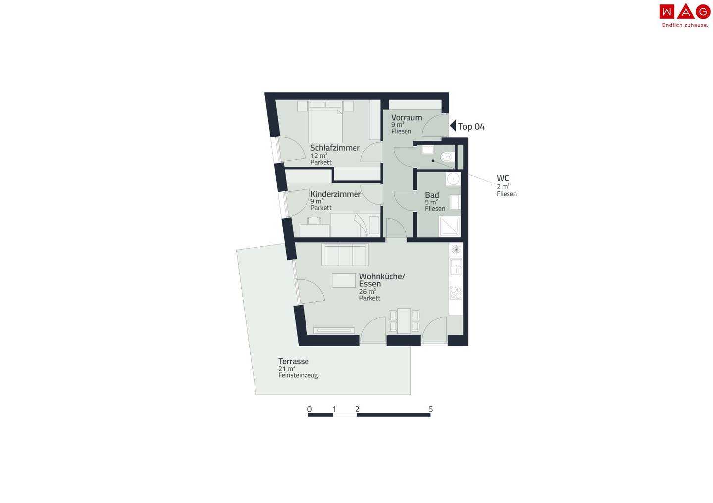 Erstbezugs Familien-Wohnung mit Garten – Ihr neues Zuhause!
